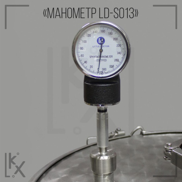 Манометр LD-S013 для измерения давления в кубе Манометр LD-S013 для измерения давления в кубе