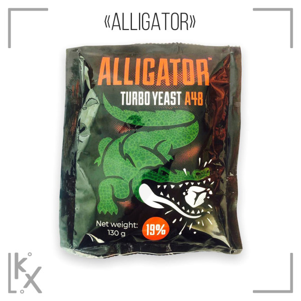 Дрожжи Аллигатор А 48 130 гр,