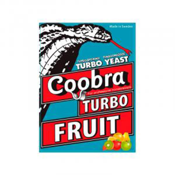 Дрожжи COOBRA Turbo Fruit 40гр /50/