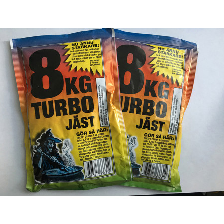 Дрожжи TURBO JAST 8 135гр.